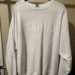 Bride sweatshirt
